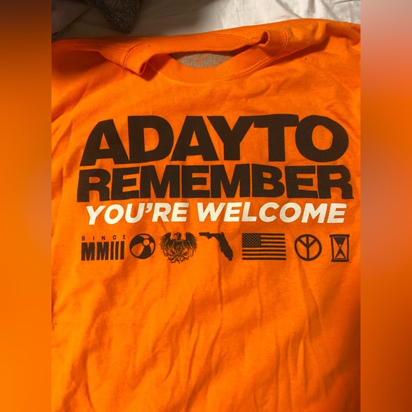 A day to remember band long sleeve tee shirt rare size m - Picture 4 of 6